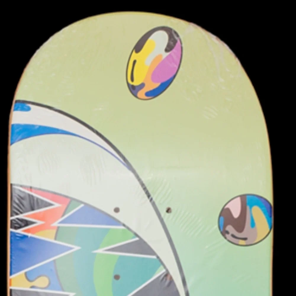 * SOLD * Takashi Murakami ComplexCon Sharp Tooth Bear Skateboard Deck (Set of 3) - Picture 5 of 6